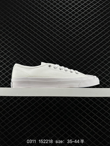 9 Converse CONVERSE Jack Purcell Converse Smile Series non-slip and wear-resistant cloth casual shoe