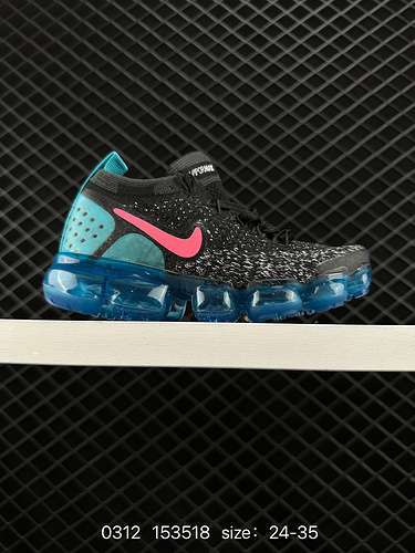 9 Nike/Nike Children's Shoes Nike Air VaporMax Flyknit 2. W Second Generation Large Cushion Versatil