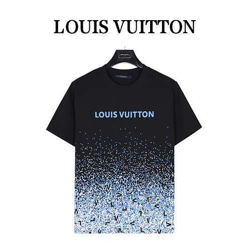 Tshirt a maniche corte sfumata di LVLouis Vuitton splashink