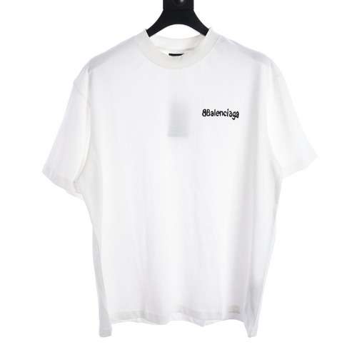 T-shirt a maniche corte con stampa a lettere minuscole BLCG 24SS