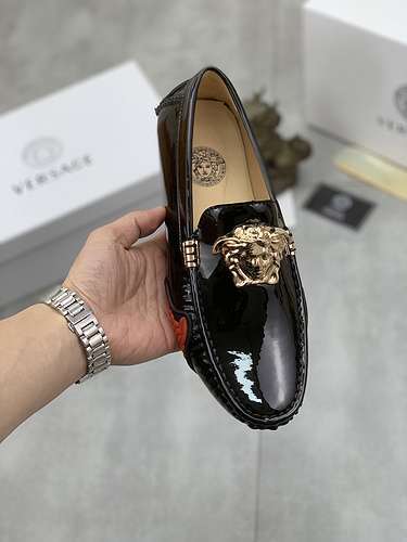 Scarpe uomo Versace Codice 0307B10 Taglia 3844 45 personalizzate