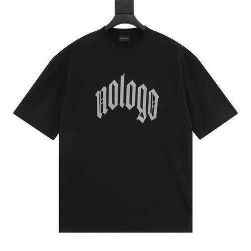 T-shirt a maniche corte con stampa craquelé BLCG nologo