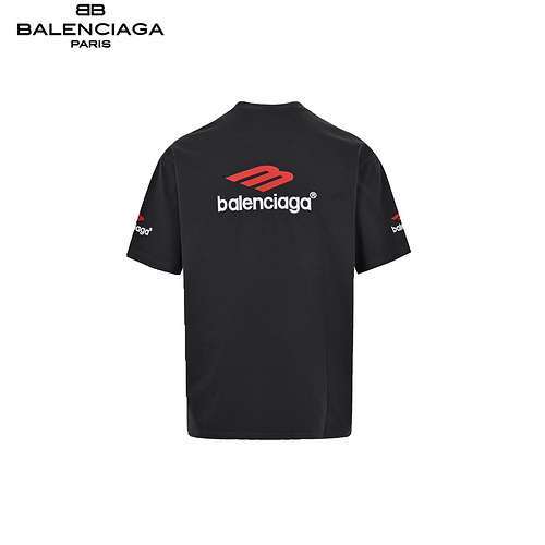 BLCGBalenciaga 24SS maniche corte M ricamate davanti e dietro