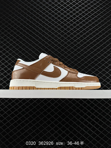 3 Nike Sb Dunk Low LX WMNS "Brown Ostrich" Mocha Ostrich comes with a white leather base a