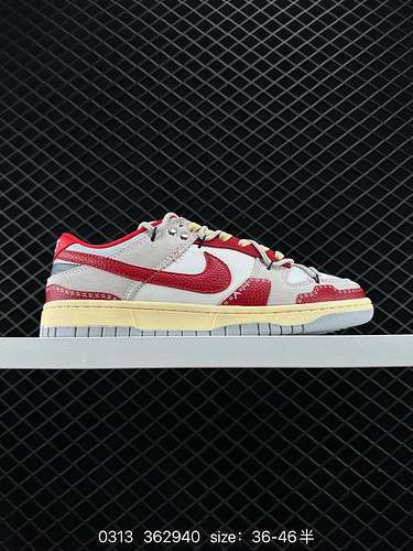 2 Nike Dunk SB Low Bordeaux retro graffiti dipinti a mano SB sneakers casual basse con cinturino L'a