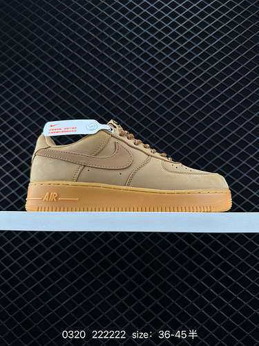 Nike Air Force Low Air Force 1 low-top versatile casual sports sneakers. The combination of soft, el