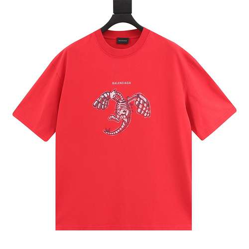 T-shirt a maniche corte con stampa drago BLCG Year of the Dragon