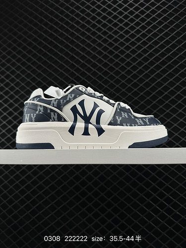 NY American Football Yankees x MLB Chunky Runner Basic thick-soled casual sports jogging shoes are m