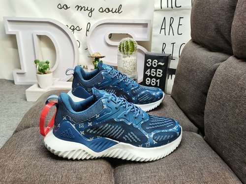 981D autentico Adidas AlphaBounce Beyond M Alpha LV cobranded modello branchia di squalo suola scarp