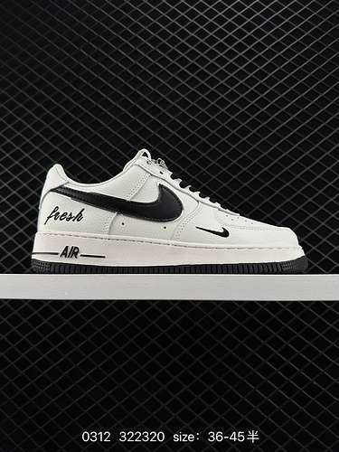 Nike Air Force Low Air Force 1 low-top versatile casual sports sneakers. The combination of soft, el