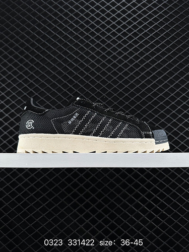 NEIGHBORHOOD × CLOT x adidas originals Superstar non-slip and wear-resistant low-cut sneakers for me