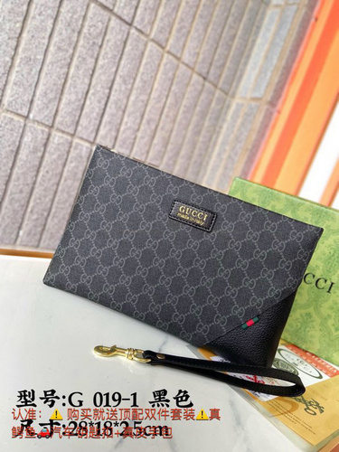 GG men's clutch bag, made of imported original cowhide, high-end quality, delivery gift bag invoice,