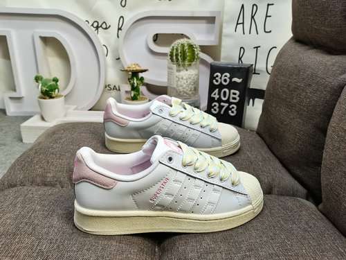 373DAdidas clover Originals Superstar shell toe classic all-match casual sports sneakers High-densit