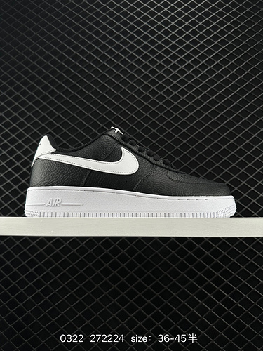 2 Nike Air Force Low Air Force 1 AF low-top versatile casual sports sneakers. Soft, elastic cushioni