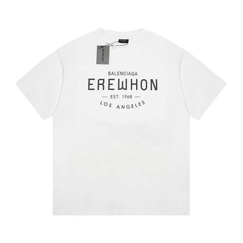 BLCGBalenciaga 24ss EREWHON serie limitata congiunte maniche corte