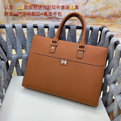 Briefcase Ai@Shi men's bag Ai@Shi crossbody bag Made of imported top original leather High-end repli