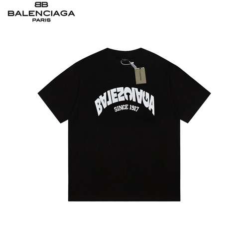 BLCGBalenciaga maniche corte ricamate a specchio