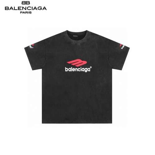 BLCGBalenciaga 24SS maniche corte M ricamate davanti e dietro