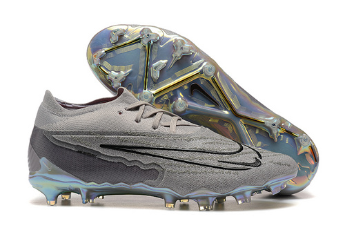 Nike low-top Phantom GX double-layer waterproof fish silk fully knitted FG football shoes Nike Phant