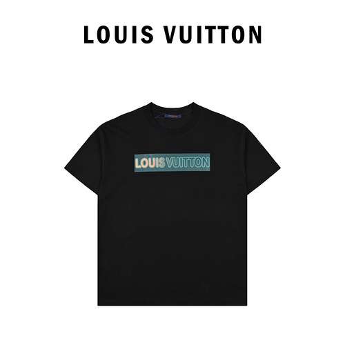 Tshirt stampata girocollo LV Louis Vuitton a maniche corte