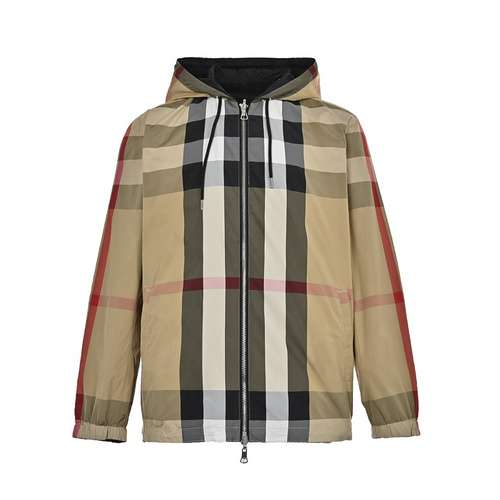 BBRBGiacca reversibile classica a quadri grandi di Burberry