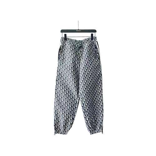 Pantaloni presbiti con stampa CDDior allover