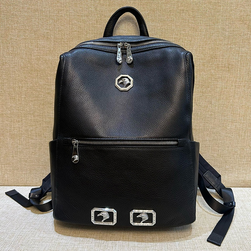 Steve's special backpack, made of imported premium original leather, high-end replica version, deliv