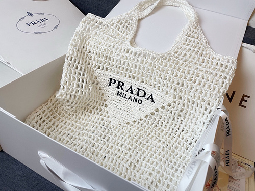 Tote bag, Pu@da women's bag, Pu@da shoulder bag, made of imported original cowhide, high-end quality