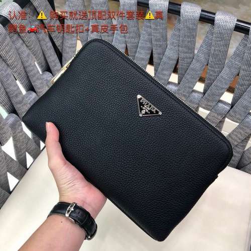 Pochette PuDa Borsa da uomo Borsa PuDa Realizzata in pelle bovina originale importata Borsa regalo d