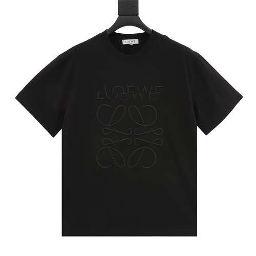 LE Loewe 24ss sito ufficiale sincronizzazione ricamo tridimensionale maniche corte