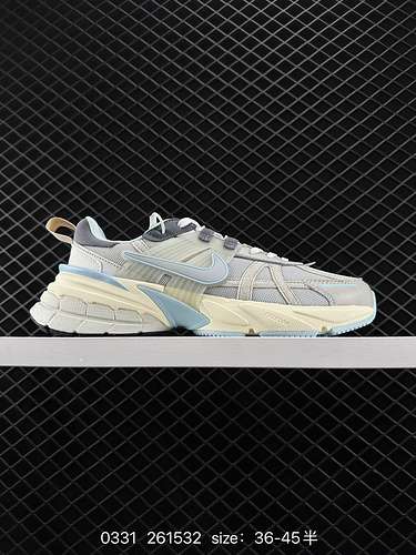 6 Nike V2K Run retro item, pure original level, retro dad shoe running shoe. The shoe is named Runte