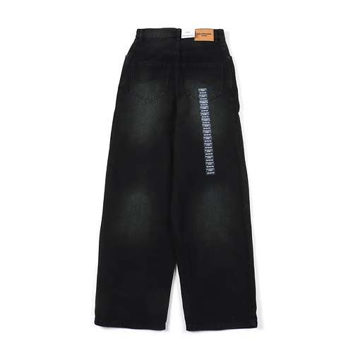 Pantaloni BLCG in denim con logo taglia Balenciaga