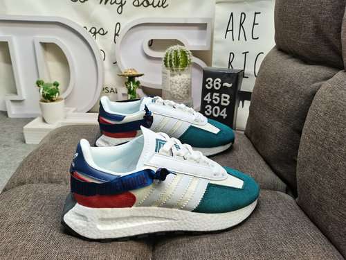 304D livello aziendale adidas Racing 1 Boost Prototipo velocità e luce serie retrò scarpe da jogging