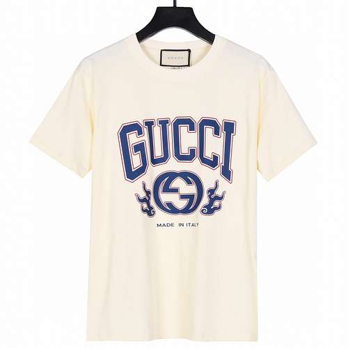 GC Gucci 24ss Capodanno del Drago maniche corte con stampa limitata