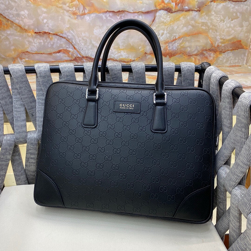 GG men's bag, GG briefcase, GG crossbody bag, made of imported original cowhide, high-end quality, d