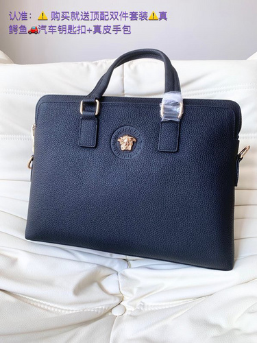 VER men's bag, Vanzhe briefcase, Vanzhe handbag, made of imported original cowhide, high-end quality