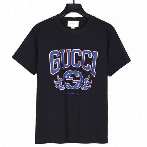 GC Gucci 24ss Capodanno del Drago maniche corte con stampa limitata