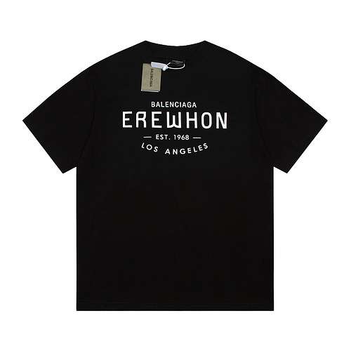 BLCGBalenciaga 24ss EREWHON serie limitata congiunte maniche corte