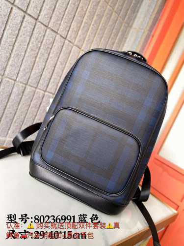 BBR men's backpack, made of imported original cowhide, high-end quality, delivery gift bag invoice, 