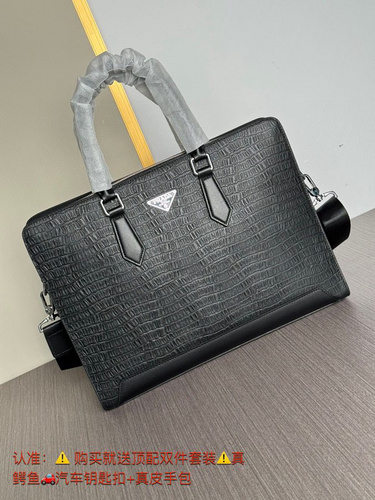 Briefcase Pu@Da men's bag Pu@Da crossbody bag Made of imported top quality original leather High-end