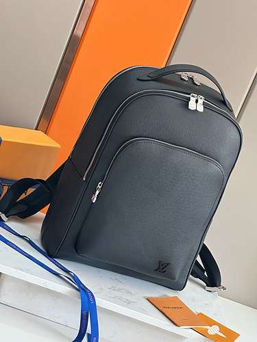 LL men's bag LL backpack LL handbag Made of imported top original leather High-end replica version D