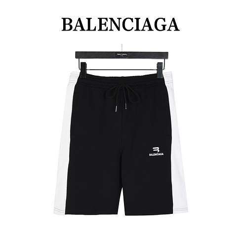 Pantaloncini con logo ricamato BLCGBalenciaga 3M