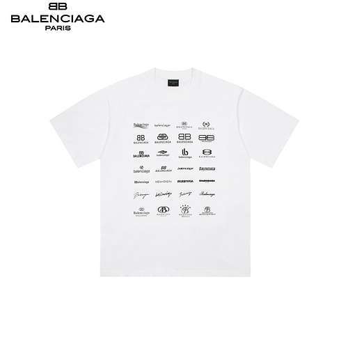 BLCGBalenciaga maniche corte LOGO completo