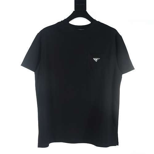 Tshirt Prada PRD a maniche corte con tasca a triangolo