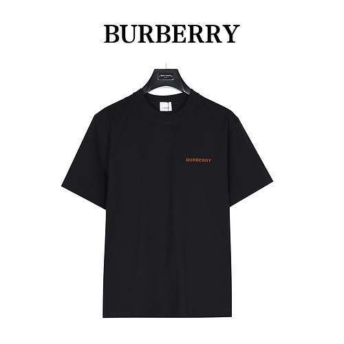 BBR Burberry classica lettera B ricamata a maniche corte