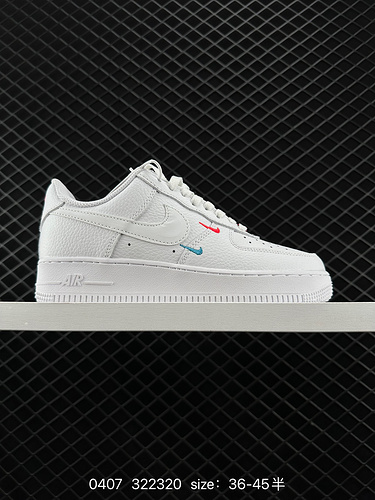 Nike Air Force Low Air Force 1 is a versatile casual sports sneaker with soft, elastic cushioning pe