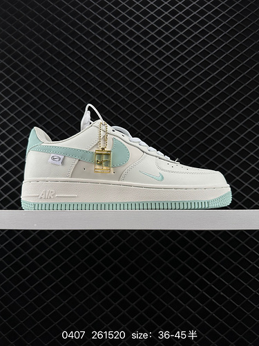Nike Air Force Low Air Force 1 low-top versatile casual sports sneakers. The combination of soft, el