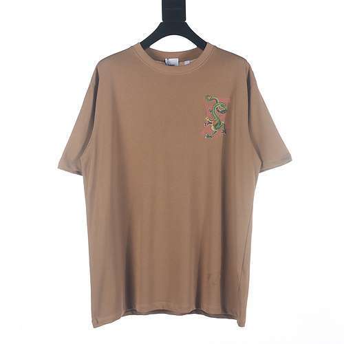 T-shirt a maniche corte stampata Burberry BBR Year of the Dragon Limited Qinglong BT