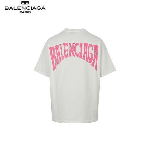 BLCGBalenciaga maniche corte con graffiti sul retro