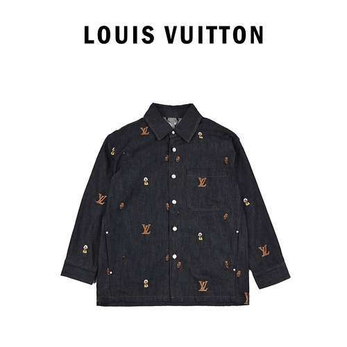 Nuova camicia stile giacca di LV Louis Vuitton 24ss all'inizio della primavera